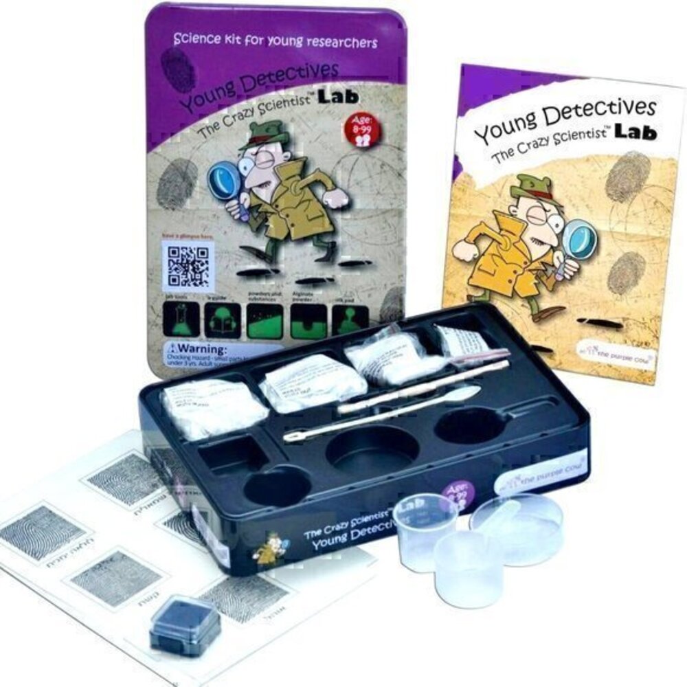 The Purple Cow "Crazy Scientist Lab Young Detectives"